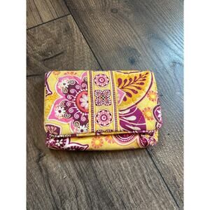 Vera Bradley ID Coin Purse in Bali Gold Retired